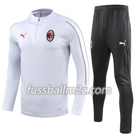 AC Mailand Sweatshirts Anzüge Weiß 2018-2019